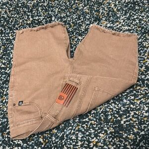 Born Primitive Flex Stretchy Jorts (Khaki, discontinued color)